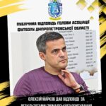 📋 Публічна відповідь Голови Асоціації футболу Дніпропетровської області Олексія Маркова за результатами громадського опитування АФДО | Червень 2025
